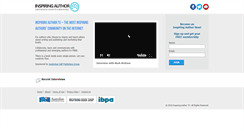 Desktop Screenshot of inspiringauthortv.com
